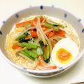 クック3GMVPY☆'s cooksnap of when they made ミルクラーメン.