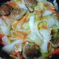 やよぴん's cooksnap of when they made 肉団子と野菜の中華あんかけ.