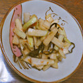mokun's cooksnap of when they made 大根の皮漬け物❀.