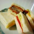 ＊アベリ＊'s cooksnap of when they made 速い安い旨い☆コロッケサンドイッチ.