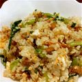 PORI3's cooksnap of when they made くせになる☆納豆・野沢菜チャーハン.