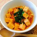 KKram's cooksnap of when they made ストック食材で簡単！レンジで高野豆腐♡.