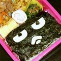 2児ママ's cooksnap of when they made ＊キャラ弁＊バツマルのり弁当.