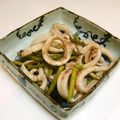 ぽんこ♡'s cooksnap of when they made 剣先イカとオクラのアンチョビバターソース.
