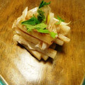 真さん's cooksnap of when they made 大根と細ネギの蒸し炒めオイスターソース味.