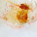 yumikkochi's cooksnap of when they made 簡単*梅ジュースで梅ゼリー*.
