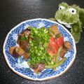 rubykermit's cooksnap of when they made 味噌がミソ！　ナス☆トマト　炒め.