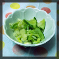 kuuring's cooksnap of when they made ◆簡単◆白菜ときゅうりの漬け物.
