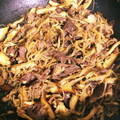 ちびはち公's cooksnap of when they made しらたき・牛コマ・木の子の旨煮.