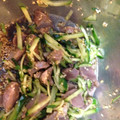 りお515's cooksnap of when they made 砂肝ときゅうりの中華風＊＊＊.