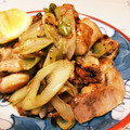 ｐｉｎｏｃｏ911's cooksnap of when they made 簡単♪ 鶏もも肉とネギのレモン炒め.