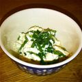 うえかわまりも's cooksnap of when they made 超簡単　やみつき　塩もみニラの白あえ♪.