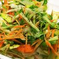 なおなおT's cooksnap of when they made ＊簡単＊セロリと人参のサラダ＊.