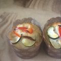 kin244's cooksnap of when they made ズッキーニのお食事塩マフィン.
