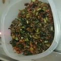 クリス岡島's cooksnap of when they made ご飯のお供！大根の葉×納豆×じゃこ炒め♪.