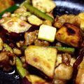 o^o^oayuayu's cooksnap of when they made 鶏肉・アスパラ・さつま芋の甘辛炒め.