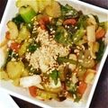 ゆにめら's cooksnap of when they made 夏☆セロリの簡単さっぱり炒め☆お弁当にも.