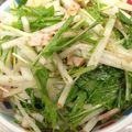 swimmy32's cooksnap of when they made 大根と水菜のサラダ.
