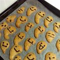 らんらん24's cooksnap of when they made ハロウィンに！おばけクッキー.