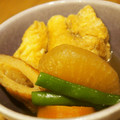 sloth花子's cooksnap of when they made ほうれん草と卵の薄あげ巾着煮.