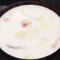 ちぇきぐち's cooksnap of when they made 白菜のミルクスープ 〜味噌仕立て〜.