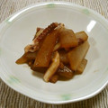 Haru Haru's cooksnap of when they made イカと大根のすき焼き風～☆.