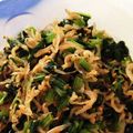 いせご's cooksnap of when they made 栄養満点☆カブの葉とシラスのふりかけ☆.