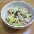 daikanon's cooksnap of when they made 彩り☆キャベツ炒め.