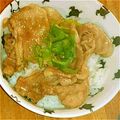 もんすけまま's cooksnap of when they made 簡単！男子にお勧め☆豚ロース丼ぶり.