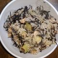 作ってみたい母さん's cooksnap of when they made さつまいもとひじきの炊き込みご飯♪.