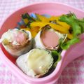 にゃぁくん's cooksnap of when they made 15分で！おさかなソーセージで焼き春巻き.