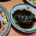 テクテク1024's cooksnap of when they made 簡単！韓国風わかめスープ(미역국).