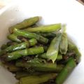 Numeri's cooksnap of when they made アスパラの塩昆布和え.