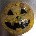 yk_nomu's cooksnap of when they made キャラ弁♡おにぎりでハロウィン♡.