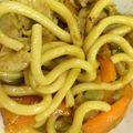 エンジェルパンダ's cooksnap of when they made 冷蔵庫の野菜まるまる焼きうどん.