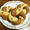 riuchanchi's cooksnap of when they made ハロウィンにも♬ツートーンベーグル.