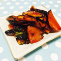鈴子☆'s cooksnap of when they made エコなかぼちゃの皮の甘辛炒め.