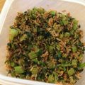 skwish's cooksnap of when they made かぶの葉（大根の葉）とじゃこのふりかけ.
