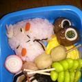あきなおんちゅ's cooksnap of when they made 妖怪ウォッチ おならず者 キャラ弁 簡単.