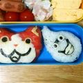 flyboy's cooksnap of when they made 妖怪ウォッチ ウィスパー キャラ弁 簡単.