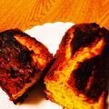 ぶるーのって's cooksnap of when they made かぼちゃのパウンドケーキ.