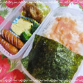 ゆけり３兄弟's cooksnap of when they made ちょっと嬉しい海苔弁♪.