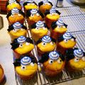 まみちばーば's cooksnap of when they made FPで簡単！かぼちゃカップケーキ！.