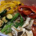 昆布のこん's cooksnap of when they made カラフル夏野菜の焼きマリネ.