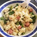 rys3kids's cooksnap of when they made レタスが残ったらレタスチャーハン♪.