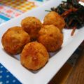 ジョンリークッカー's cooksnap of when they made 簡単★ヘルシー★おからチキンボール.