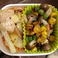こたつねこくん's cooksnap of when they made お弁当に❤しめじミックスベジ炒め❤.