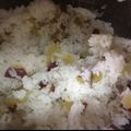 ひみつだよ's cooksnap of when they made 塩味が決め手！甘ーいおさつの炊き込みご飯.