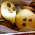 ホシさん's cooksnap of when they made ハロウィンに♪簡単！おばけクッキー.
