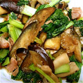 サクまる's cooksnap of when they made 簡単！茄子と小松菜の煮浸し.